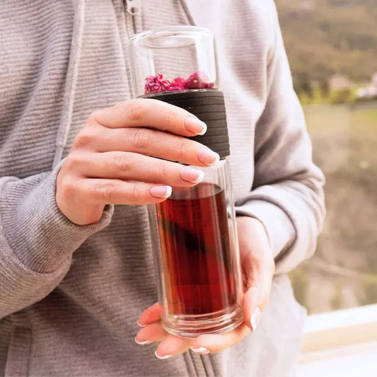 Double-Wall Glass Tea Infuser