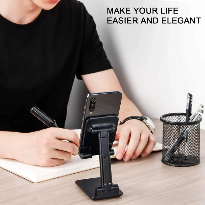 Foldable Aluminum Desktop Phone Stand